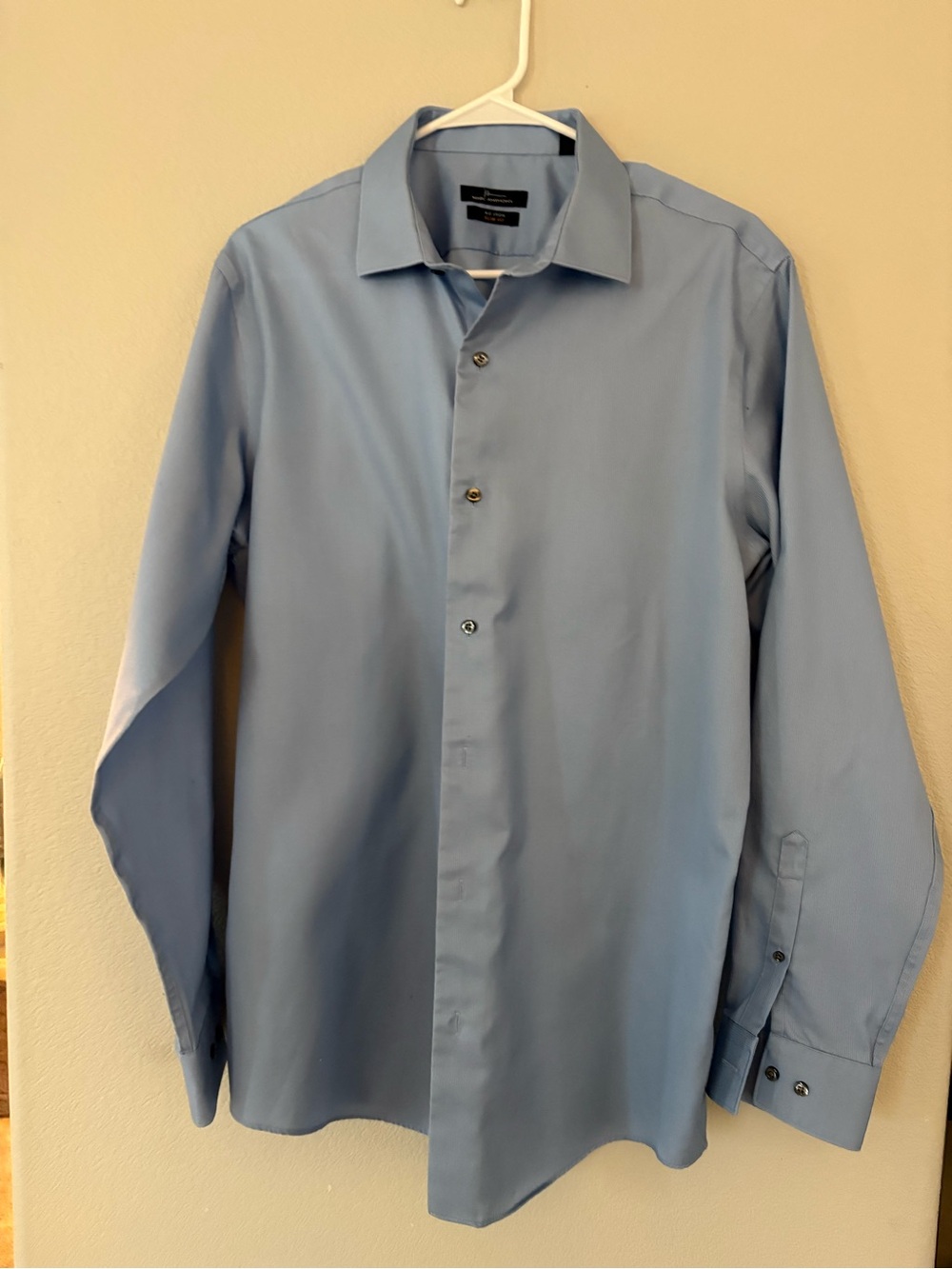 Marc Anthony Light Blue Men’s Dress Shirt 16 1/2 34-35 Like New